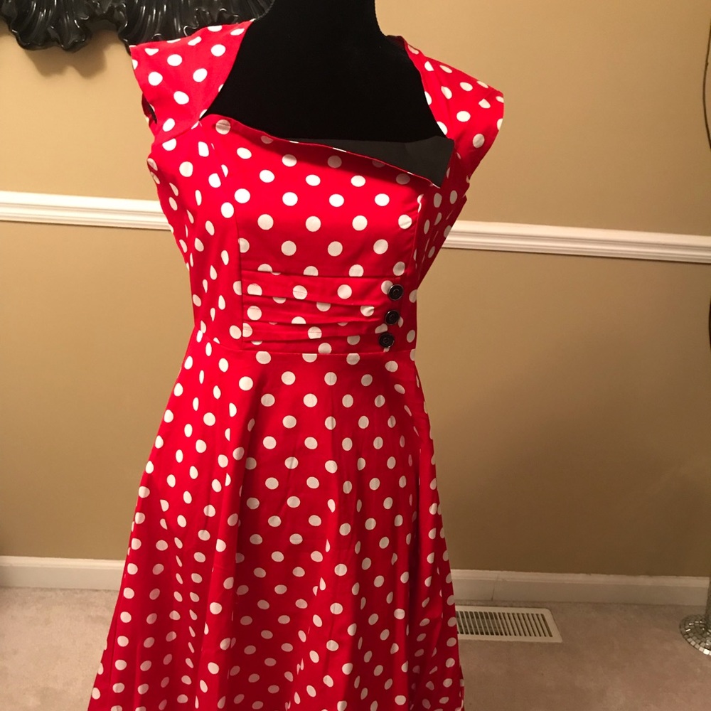 Retro cocktail party dress. Vintage look